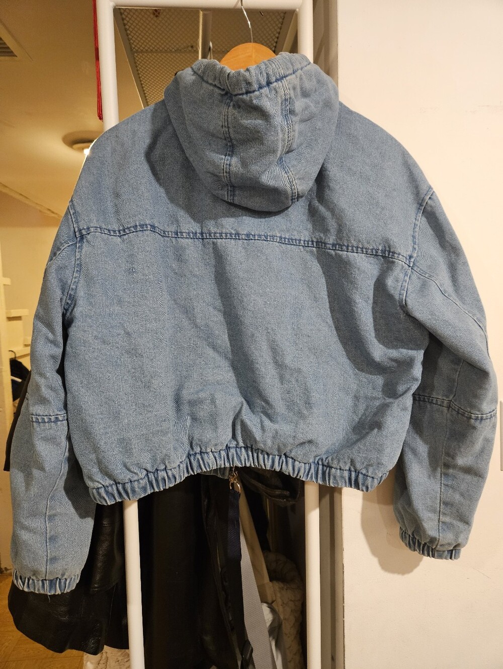 Light Blue Hooded Kids Jean Jacket - [Brand Unspecified] - Picture 6 of 6